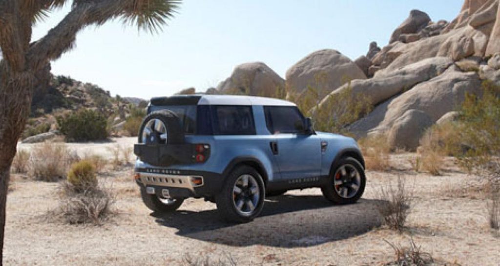 Los Angeles 2011 : Land Rover DC100, couleur locale