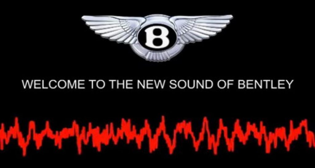 Bentley, le son !