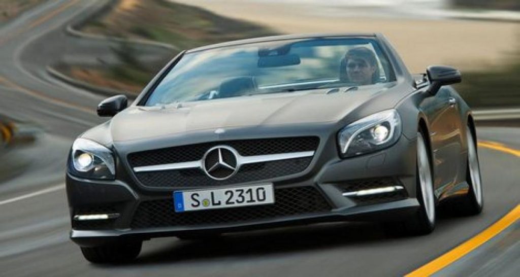 Detroit 2012 : cette fois la Mercedes SL ne cache plus rien