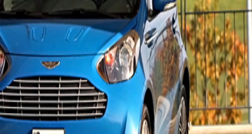 La photo du jour : Aston Martin Cygnet