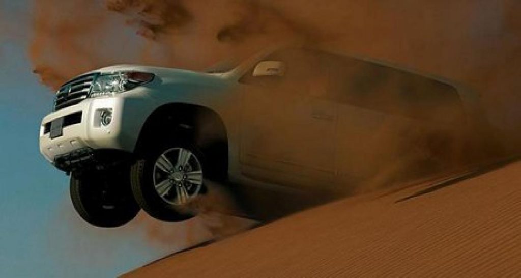 Lifting à domicile pour le Toyota Land Cruiser