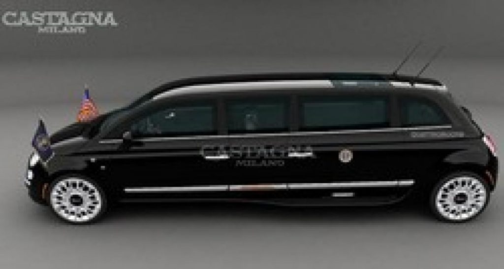 Les Fiat 500 Limousine de Castagna