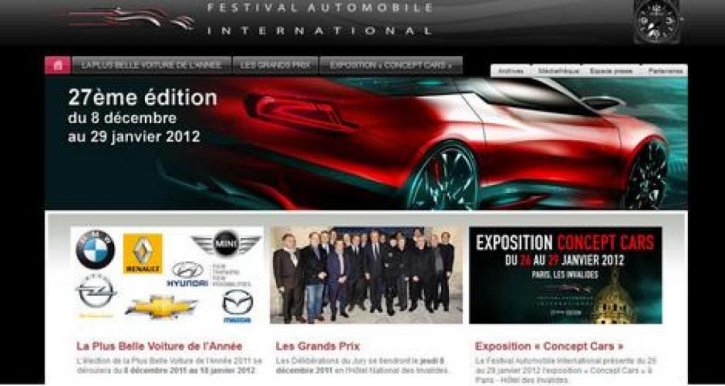 Plus belle voiture de l’année 2011 : une autre en moins