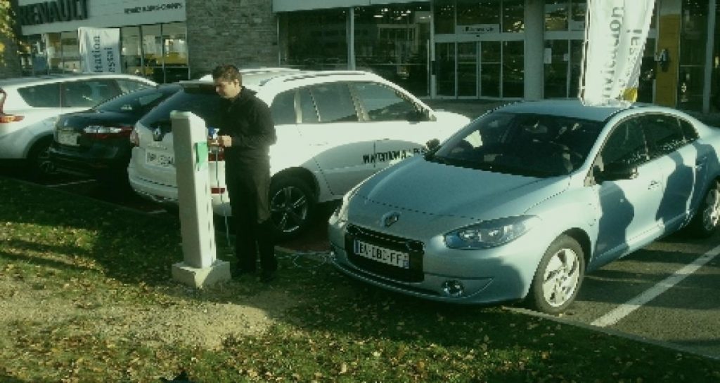 Renault ZE: l’infrastructure de recharge à l’essai
