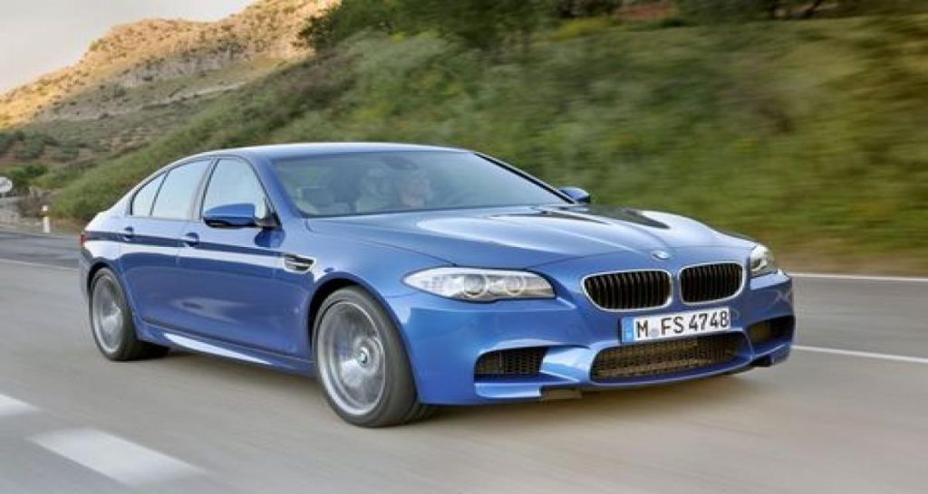 Transmission manuelle sur la BMW M5 pour les USA