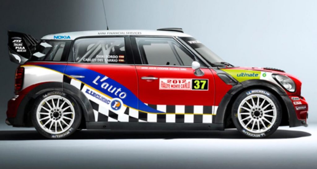 WRC : Pierre Campana avec la MINI officielle