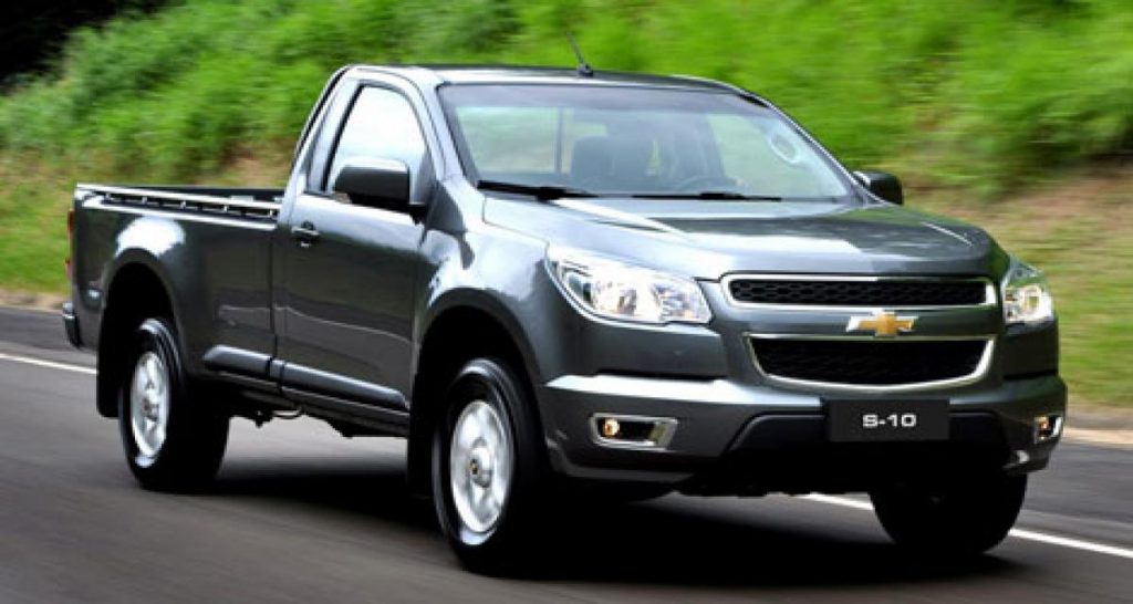 Le Chevrolet Colorado devient S10 au Brésil