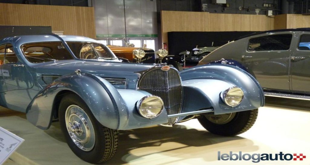 Rétromobile 2012 live : Bugatti Type 57SC Atlantic