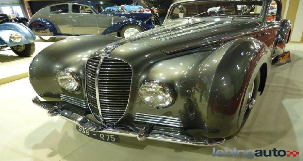 Rétromobile 2012 live : Delahaye Type 145 V-12 Coupé