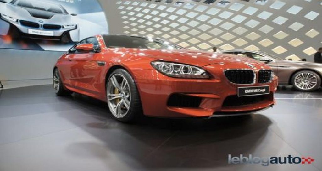 Genève 2012 live : BMW M6 Coupé