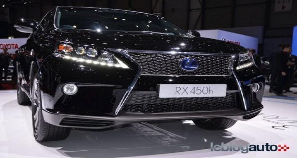 Genève 2012 live : Lexus RX 450h et F-Sport