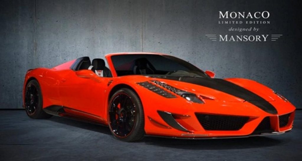 La Ferrari 458 Italia Monaco par Mansory