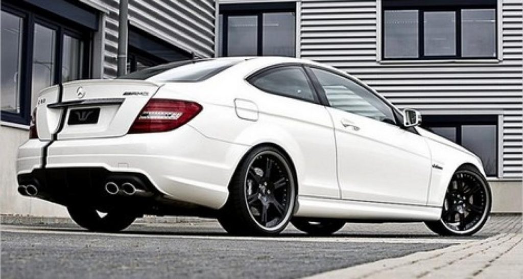 La Mercedes C63 AMG Coupé par Wheelsandmore