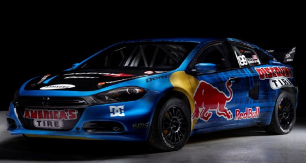 Rallycross : Travis Pastrana en Dodge Dart