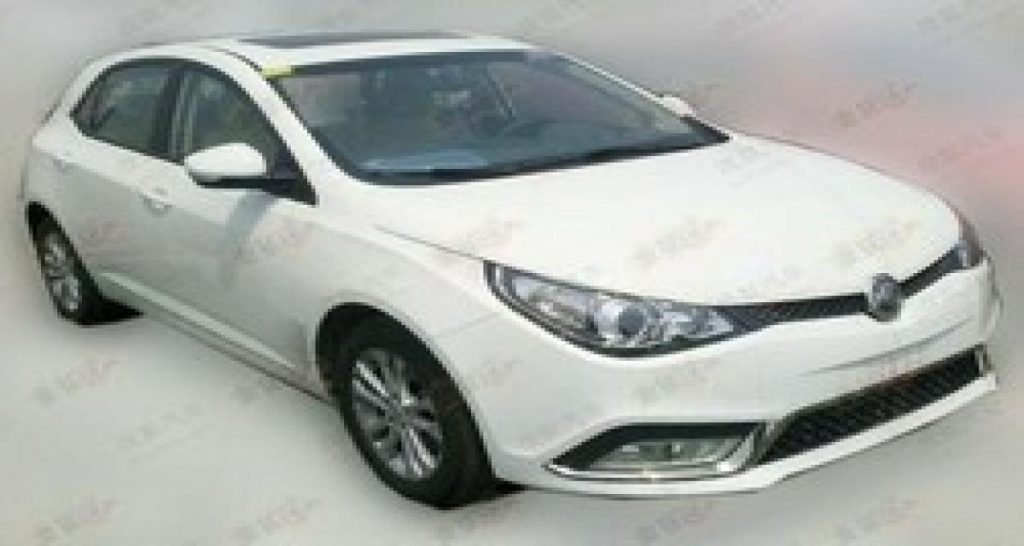 Spyshots: MG5 Turbo - Le Blog Auto