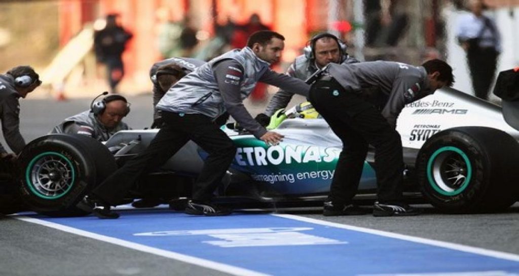F1 2012: retour aux stands définitifs pour Mercedes?