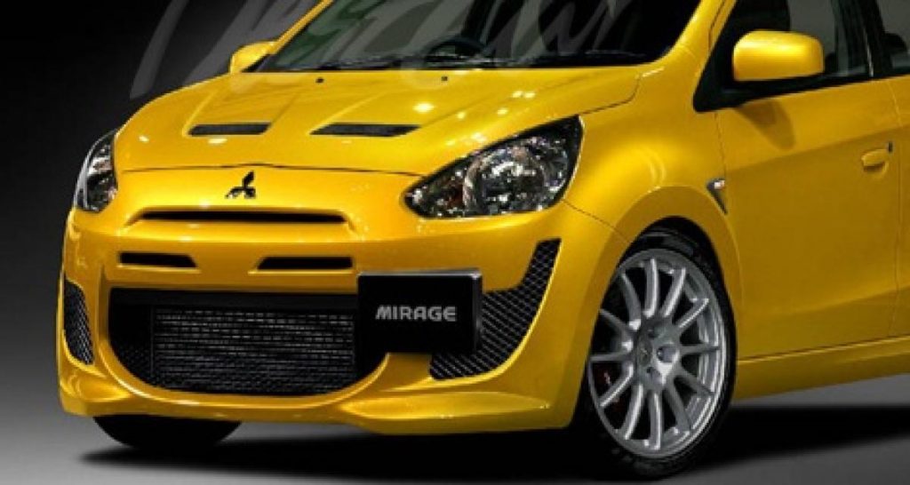 Une Mitsubishi Mirage Evolution pour l’année prochaine ?