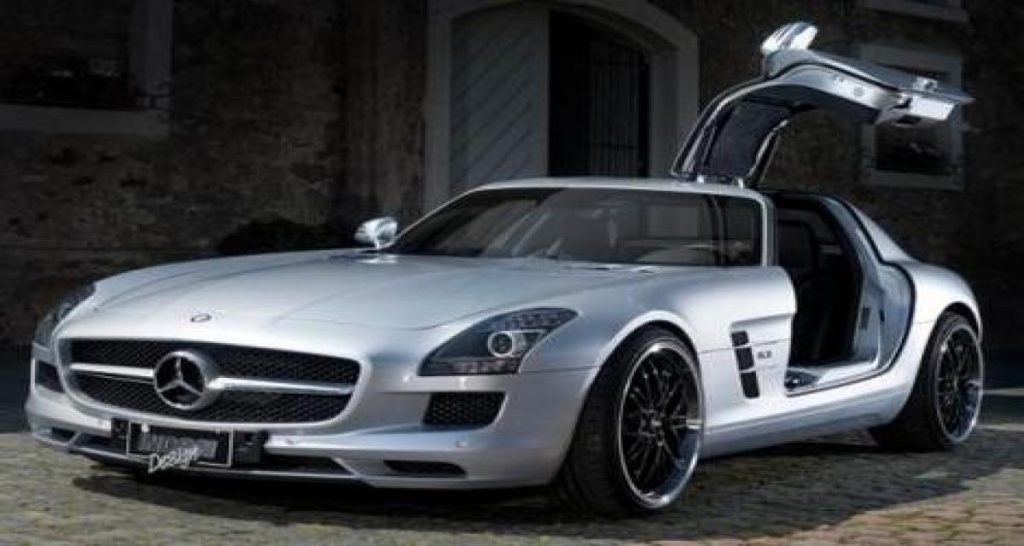 Inden Design retouche la Mercedes SLS AMG