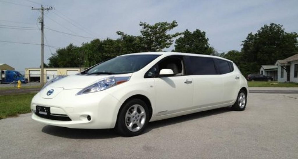 Insolite : une Nissan Leaf XXXL limousine (vidéo)