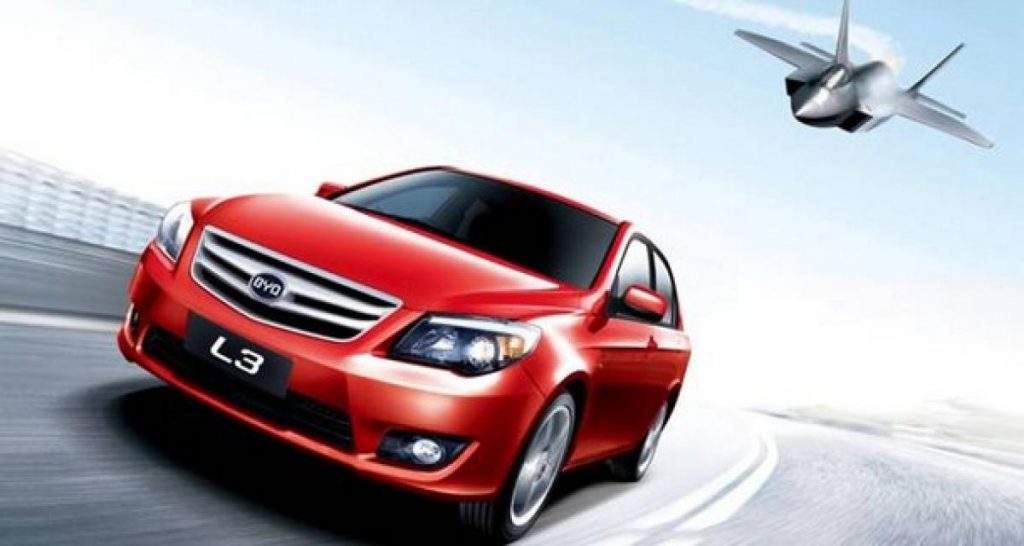 Spyshots: Byd L3 1,2l turbo