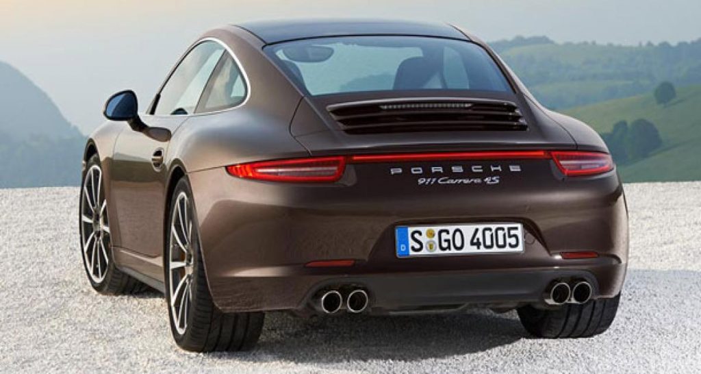 Porsche 911 Carrera 4 & 4S, officielles