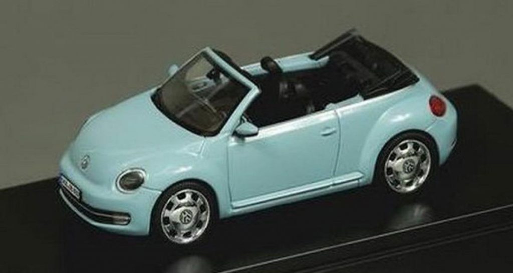 Voici la Coccinelle Cabrio… en miniature