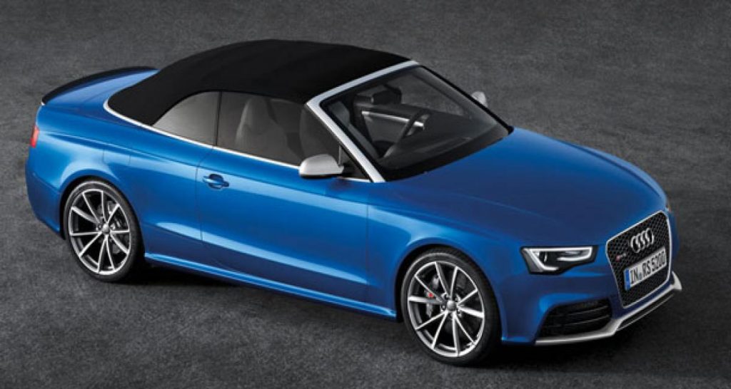 L’Audi RS5 à ciel ouvert