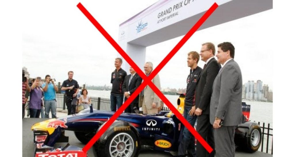 Formule 1 : New Jersey reporté à 2014, une dernière chance pour la France ?