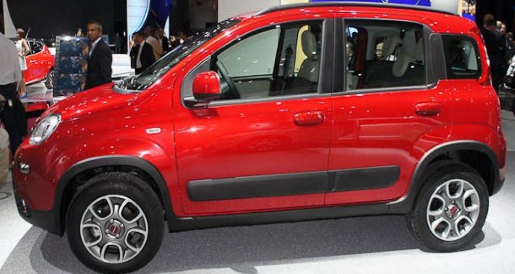 Paris 2012 live : Fiat Panda Trekking