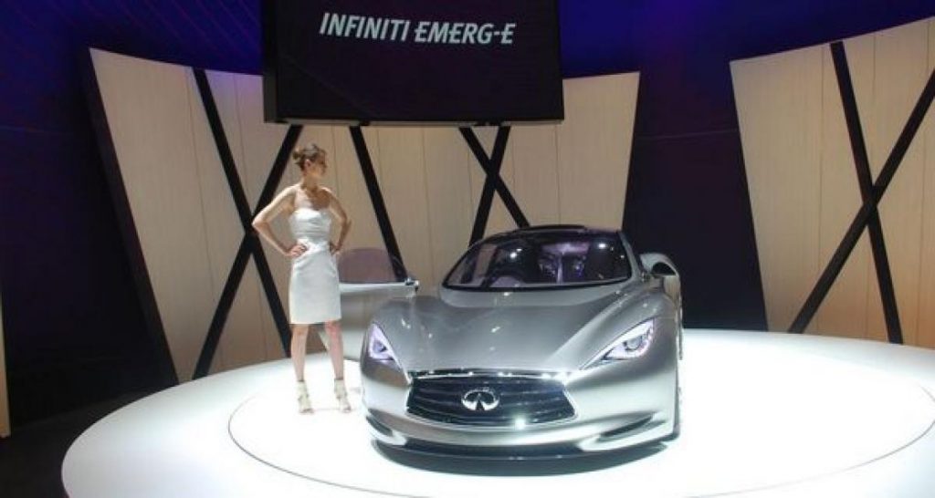 Pas de série pour l’Infiniti Emerg-E dérivée du concept