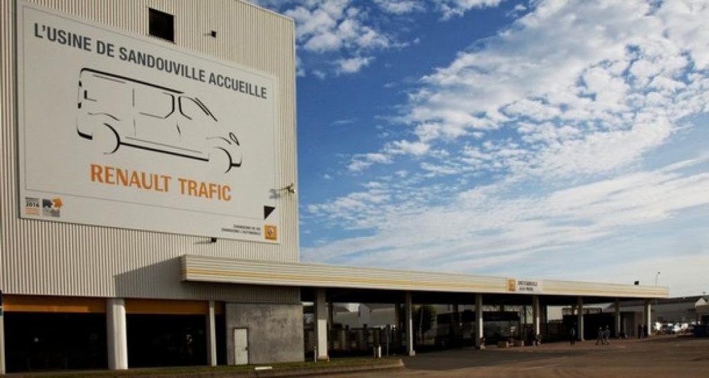 Renault: le Trafic arrive à Sandouville
