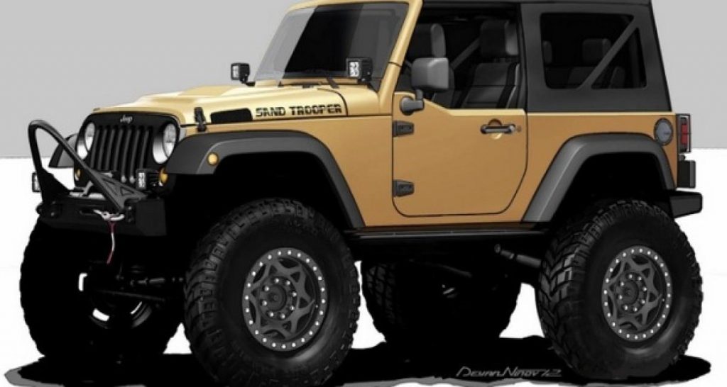 SEMA 2012 : Jeep Wrangler Sand Trooper