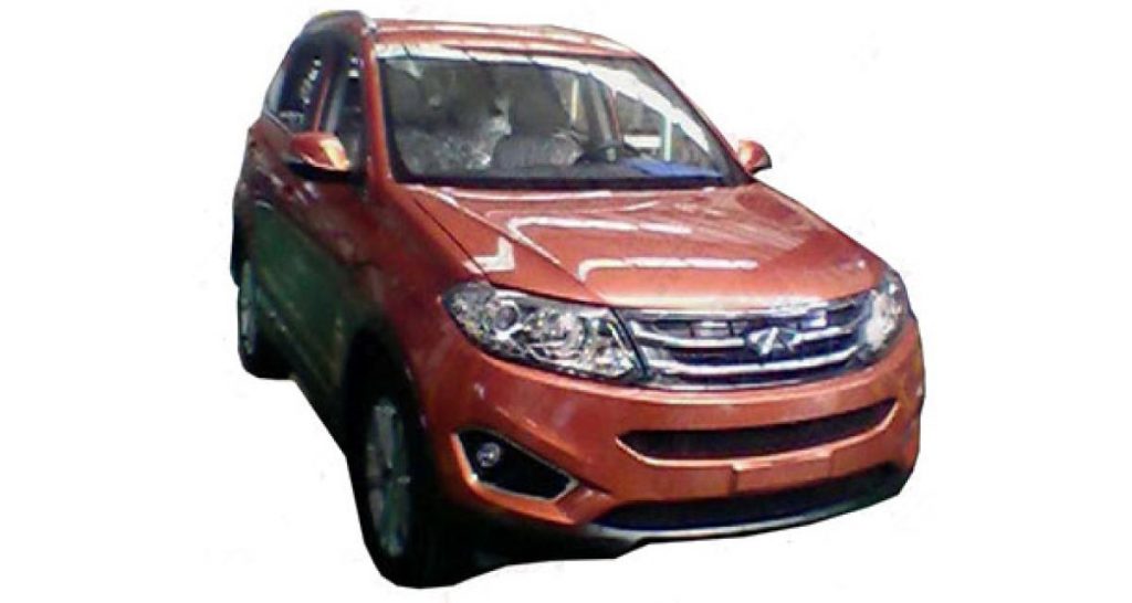 Spyshots : Chery X3 SUV