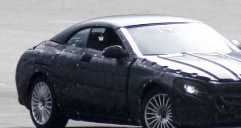 Spyshots: Mercedes Classe-S cabriolet