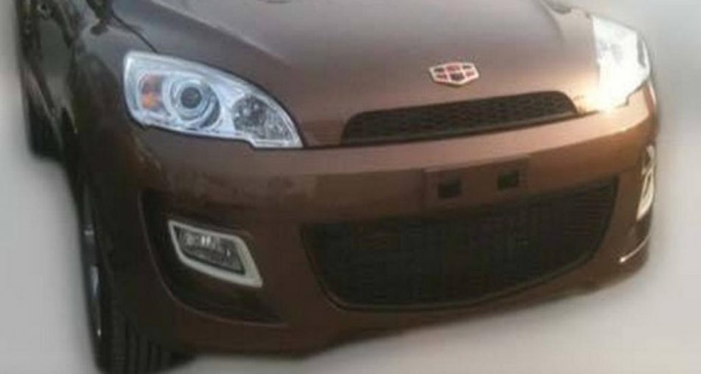 Spyshots: Geely Emgrand EX8