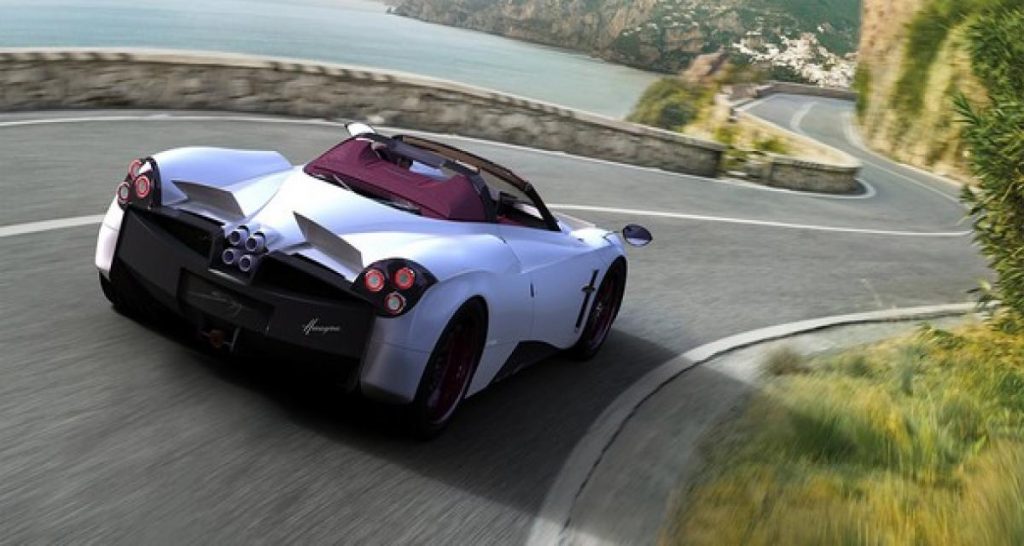 Aldo Maria Sica imagine la Pagani Huayra Roadster