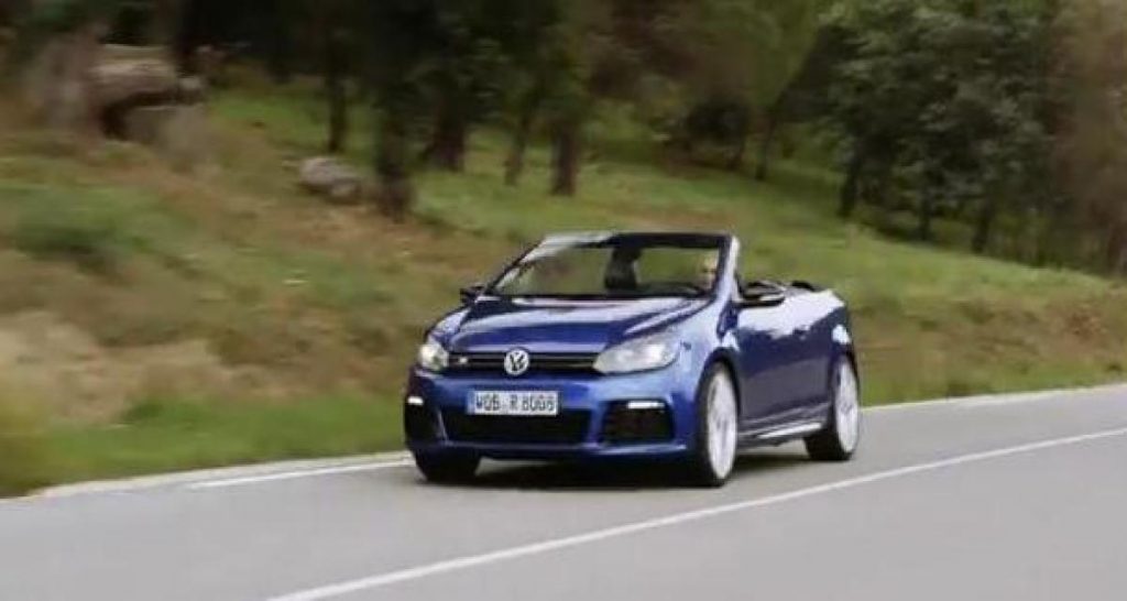 La Golf R Cabriolet revient en vidéo : un signe ?