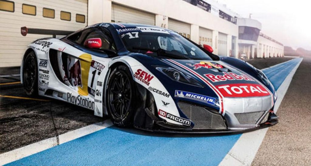 Sébastien Loeb dans sa McLaren MP4-12C