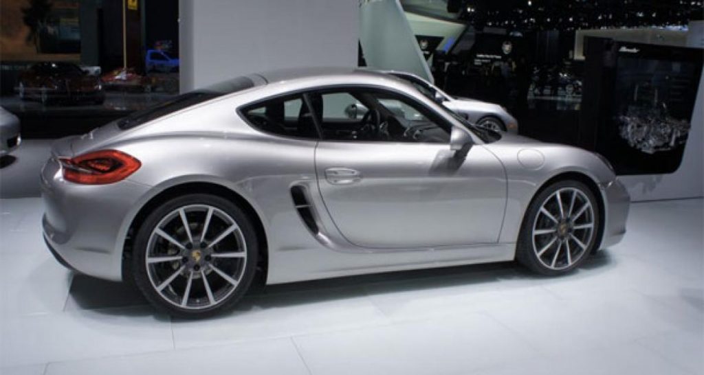 Détroit 2013 live : Porsche Cayman