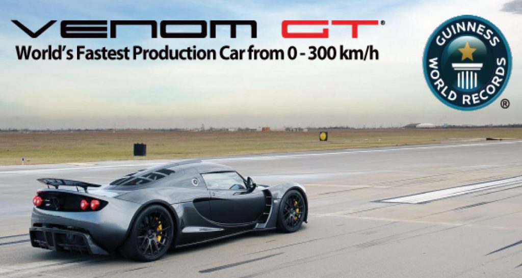 Hennessey Venom GT : le record en vidéo