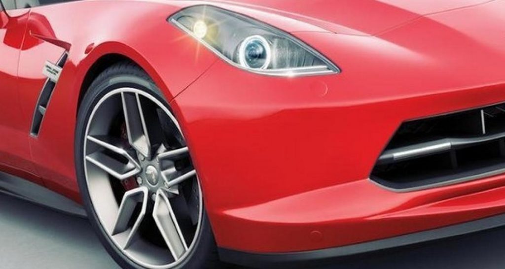 La future Corvette C7 dans un rendu hyperréaliste