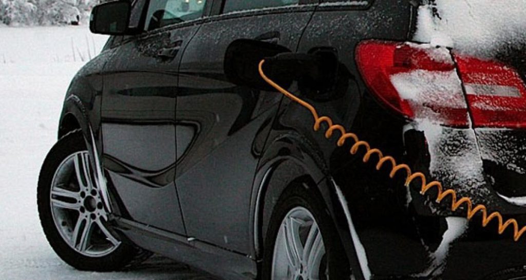 Spyshots: Mercedes Classe-B Electric Drive