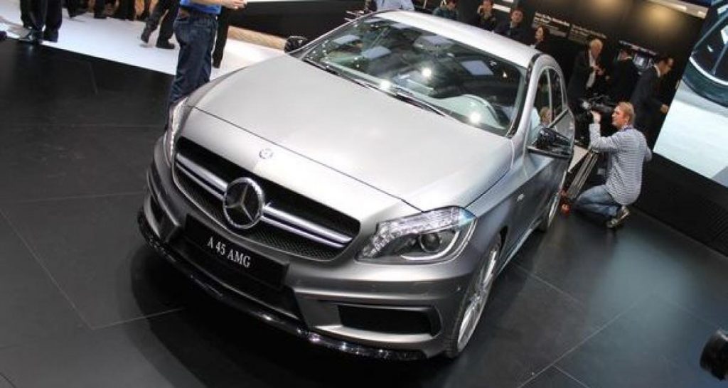 Genève 2013 live : Mercedes A45 AMG