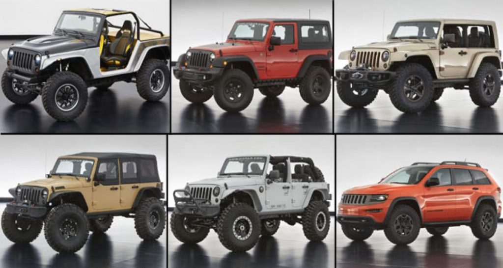 Moab Easter Jeep Safari 2013 : tous les concepts