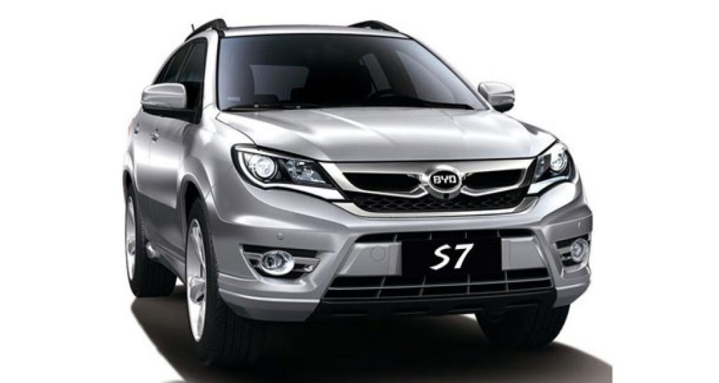 Shanghai 2013 : BYD S7