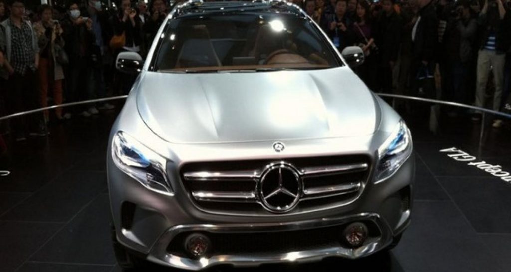 Shanghai 2013 live : Mercedes GLA Concept