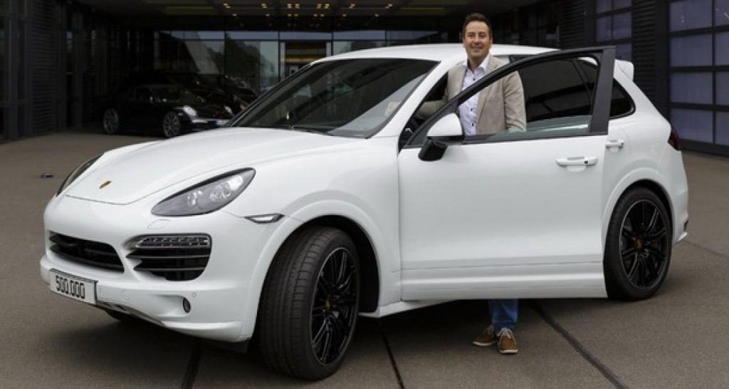 Porsche Cayenne : son compte est bon