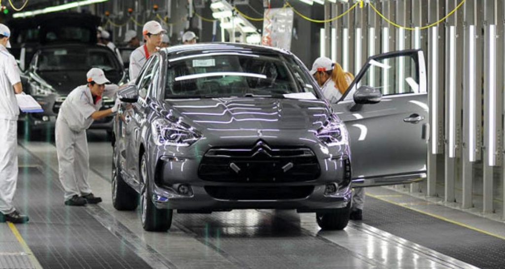 La production de la DS5 débute en Chine