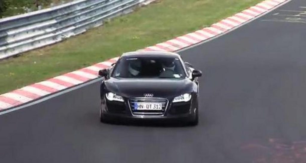 Spyshot : Audi R8 GT au Nürburgring