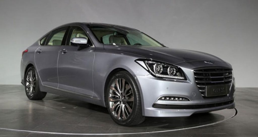 La Hyundai Genesis présentée en Corée
